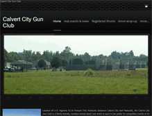 Tablet Screenshot of calvertcitygunclub.com